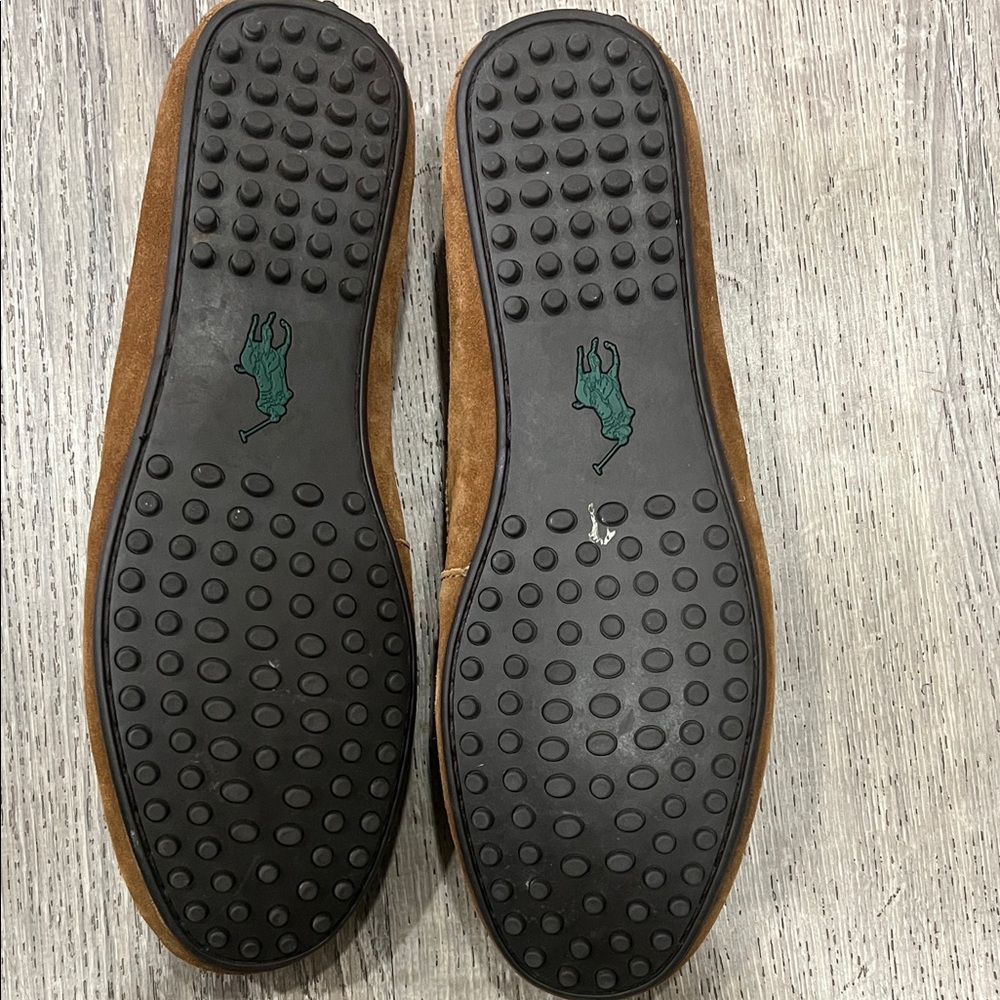 Polo Ralph Lauren Men's Brown Suede Loafers - Picture 2 of 6